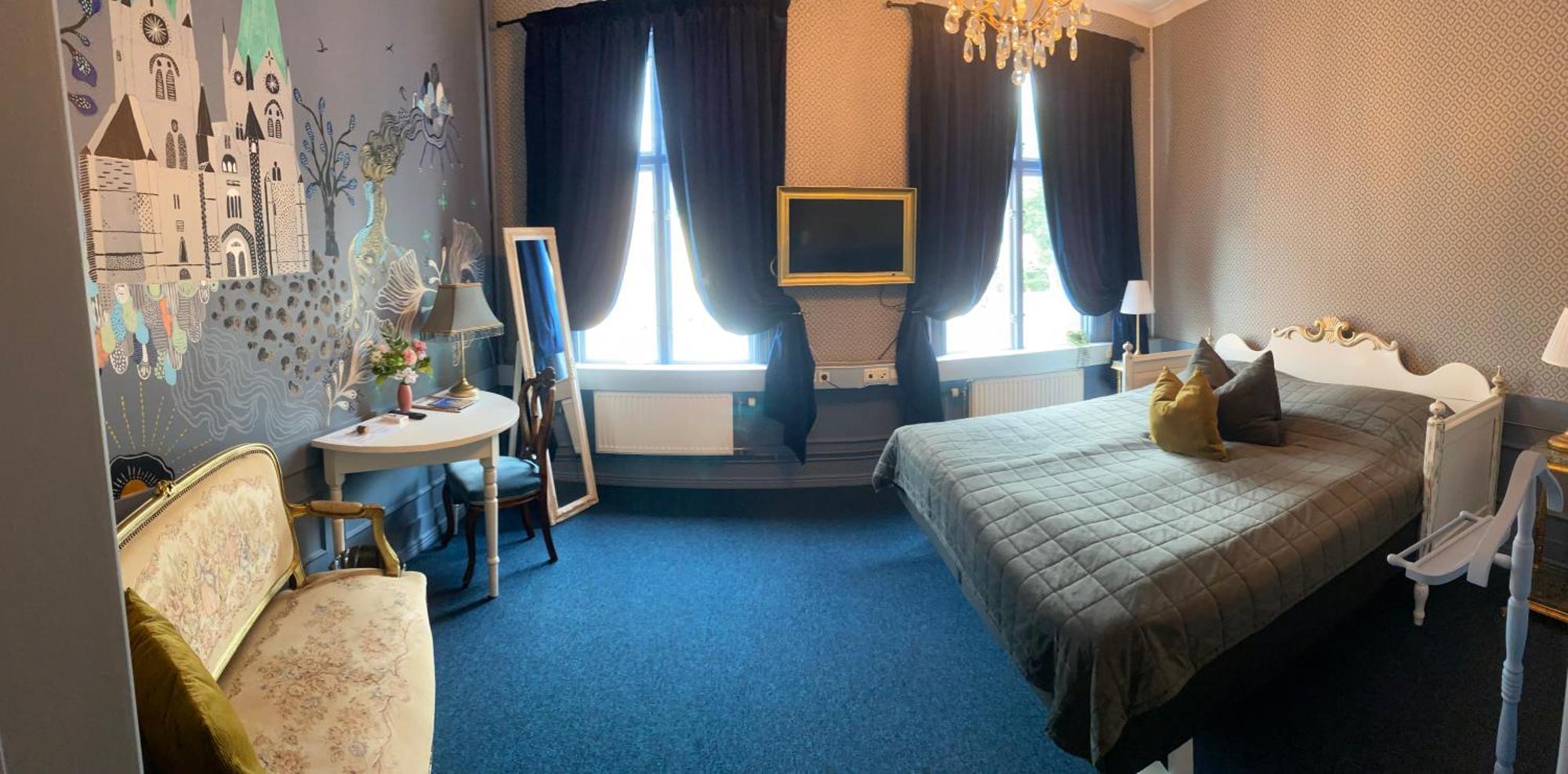 Jaernvaegshotellet B&B Skara Eksteriør bilde
