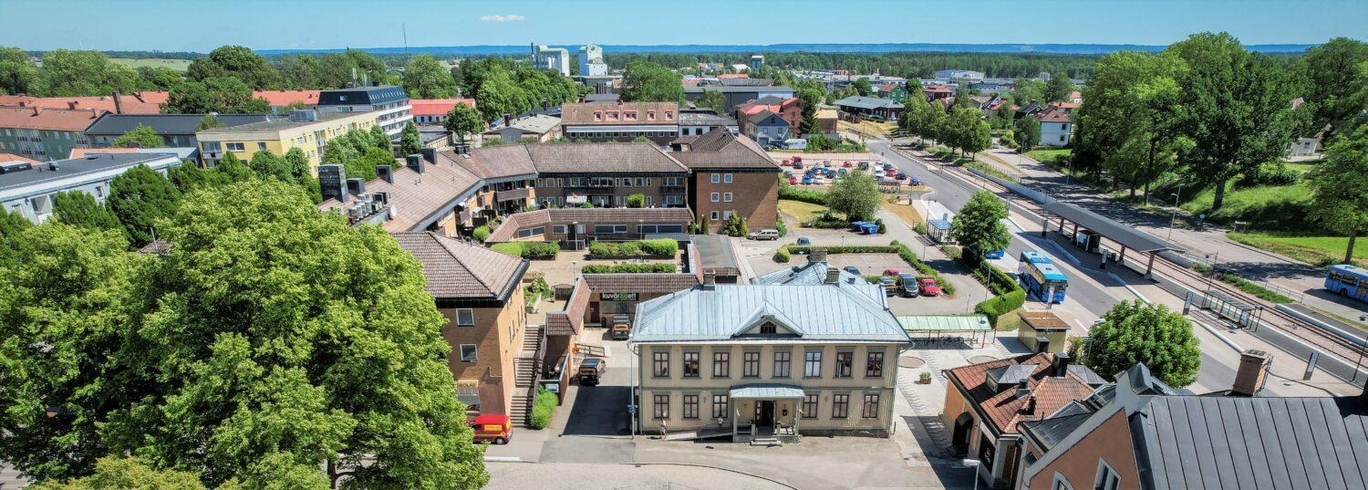Jaernvaegshotellet B&B Skara Eksteriør bilde